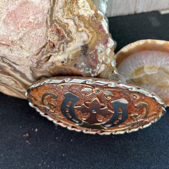Hand Crafted Rustic Belt Buckle main image 5